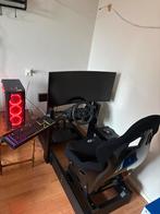 Complete Sim Rig zonder PC en monitor, Spelcomputers en Games, Games | Pc, Ophalen, Online, 1 speler, Racen en Vliegen