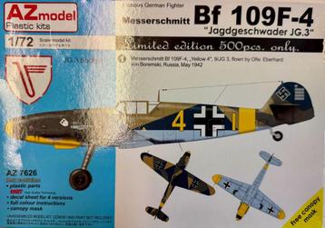Coelianmodels AZ 7626, Messerschmitt 109F4, 1/72, € 14,99 beschikbaar voor biedingen
