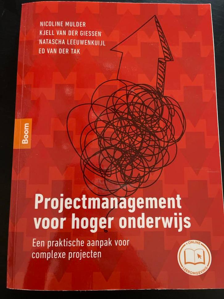 Projectmanagement voor Hoger Onderwijs ISBN 9789024450411, Boeken, Studieboeken en Cursussen, Zo goed als nieuw, HBO, Ophalen of Verzenden