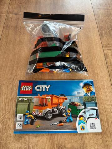 LEGO City Vuilniswagen 60220 - Losse Stenen beschikbaar voor biedingen