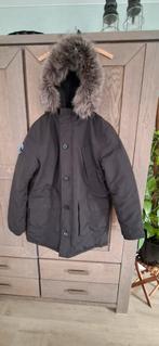 Parka heren winterjas Superdry, Zwart, Maat 56/58 (XL), Ophalen of Verzenden, Zo goed als nieuw