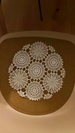 BLOEMENKLEEDJE GEHAAKT 30 CM., Minder dan 50 cm, Rond, Minder dan 50 cm, Ophalen of Verzenden