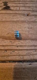 Zilveren Tedora bedel Stopper, Sieraden, Tassen en Uiterlijk, Bedels, Ophalen of Verzenden, Gebruikt, Zilver, Overige merken