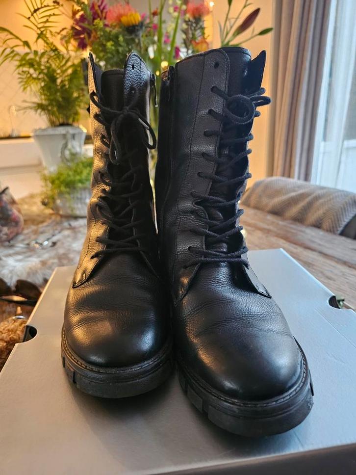 Ara Soft Laarzen - Maat 40 - Zwart - Topstaat!, Kleding | Dames, Schoenen, Gedragen, Lage of Enkellaarzen, Zwart, Ophalen of Verzenden
