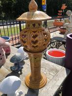 TERRACOTTA LAMP OP ZUIL 3-delig IBIZA STYLE DECORATIE, Ophalen, Overige materialen, Wilms, Staande lamp