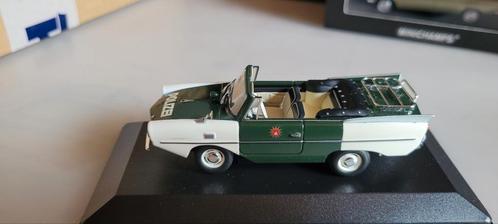 Minichamps Amphicar Polizei, Hobby en Vrije tijd, Modelauto's | 1:43, Zo goed als nieuw, Auto, MiniChamps, Ophalen of Verzenden