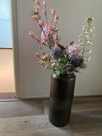 Bloempot met nepbloemen, Huis en Inrichting, Woonaccessoires | Kunstplanten en Kunstbloemen, Ophalen, Zo goed als nieuw