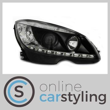 Devil eyes koplampen Mercedes C-Klasse W204 beschikbaar voor biedingen