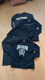 Mooi blauw 5 delige shirt tommy hilifiger lange mouwen 140, Ophalen of Verzenden, Gebruikt, Maat 140