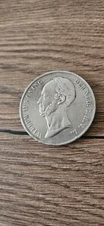 Zilveren rijksdaalder 1848 Willem ll nummer 2, Zilver, Ophalen of Verzenden, Losse munt, 2½ gulden