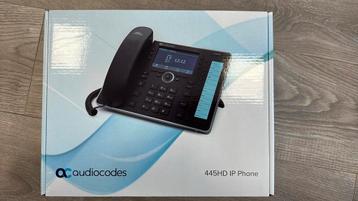 Vaste telefoon audiocodes 445HD Phone nieuw in doos beschikbaar voor biedingen