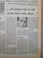 Gay film The Boys in the band (krant 1971), Ophalen of Verzenden, 1960 tot 1980, Knipsel(s)