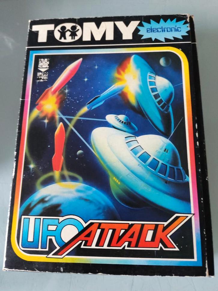 Tomy Electric UFO Attack Tafelspel, Spelcomputers en Games, Games | Atari, Gebruikt, Overige modellen, Shooter, 1 speler, Vanaf 7 jaar