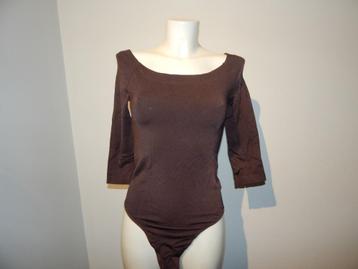 Wolford Lisabon body Nieuw in doos chocolade bruin L beschikbaar voor biedingen