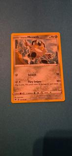 Galarian Meowth - Vivid Voltage 112/185, Ophalen of Verzenden, Nieuw, Losse kaart