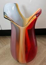 Leonardo glas vaas meerkleurig, Ophalen of Verzenden