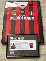 Gullit gesigneerd shirt AC Milan + coa, Ophalen of Verzenden, Zo goed als nieuw, Buitenlandse clubs, Shirt