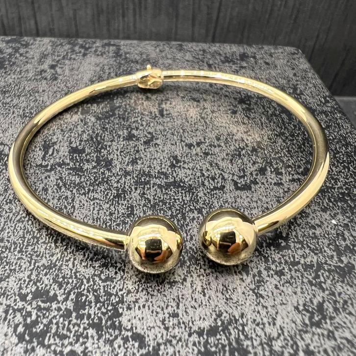 14 karaat gouden armband boei schakel nieuw, Sieraden, Tassen en Uiterlijk, Armbanden, Ophalen of Verzenden