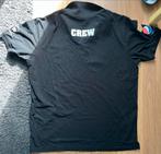 Zwarte Feyenoord Polo Shirt - Crew, Ophalen, Zwart, Zo goed als nieuw, Halswijdte 41/42 (L)