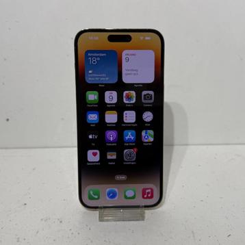 iPhone 14 Pro Max 128GB Gold in Doos Accu: 88 (E-Sim Only) beschikbaar voor biedingen