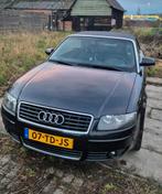 Audi A4 3.0 V6 162KW Cabrio AUT 2002 Zwart, Auto's, Zwart, 1595 kg, Cabriolet, 4 stoelen