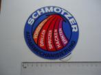 sticker oud SCHMOTZER machine boer landbouw traktor agri, Ophalen of Verzenden, Zo goed als nieuw, Bedrijf of Vereniging