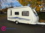Hobby De luxe 440SF Vast Bed en Mover, Caravans en Kamperen, Caravans, Hobby, Bedrijf, 750 - 1000 kg, Schokbreker