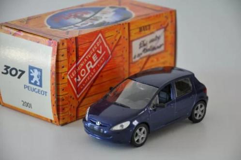 28894: Peugeot 307 - 2001 - Norev 1:43, Hobby en Vrije tijd, Modelauto's | 1:43, Nieuw, Auto, Norev, Ophalen of Verzenden