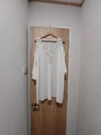 Witte tuniek van TroisKa, maat M/L, Kleding | Dames, Blouses en Tunieken, Ophalen of Verzenden, Gedragen, Wit