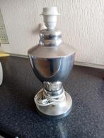 zilverkleur schemerlamp voet zonder kap 38cm hoog, Ophalen of Verzenden, Zo goed als nieuw, Minder dan 50 cm