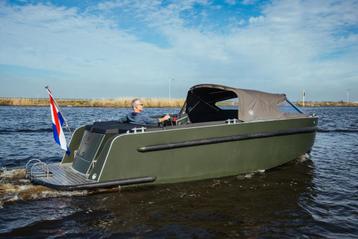MALINA23 aluminium tender stoer & mooie lijnen.. beschikbaar voor biedingen