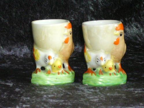 Japans Eierdopjes Lusterware Porselein 2x, Antiek en Kunst, Antiek | Porselein, Ophalen