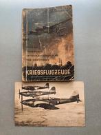 Tweede Wereldoorlog Kriegsflugzeuge 1943 boekje Vanel Kaart, Antiek en Kunst, Curiosa en Brocante, Verzenden