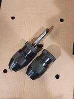 Twee boorkoppen 3 - 16mm, Doe-het-zelf en Verbouw, Draaibanken, Ophalen of Verzenden, Nieuw, Overige typen