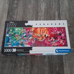 Mickey Mouse DJ 1000 stukjes panorama puzzel - Disney, Ophalen of Verzenden, 500 t/m 1500 stukjes, Zo goed als nieuw, Legpuzzel