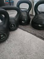 Kettlebell Set - 2x 10kg & 2x 6kg, Ophalen, Gebruikt, Buik, Kettlebell