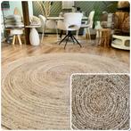 Robuust melange - sisal  natural vloerkleed - fotoshoot, Ophalen, 150 tot 200 cm, Rond, Zo goed als nieuw