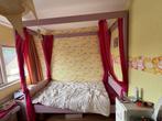 Hemelbed, Kinderen en Baby's, Ophalen, 85 tot 100 cm, Gebruikt, Lattenbodem