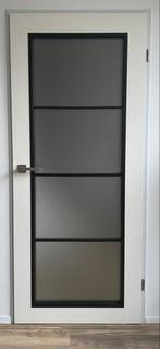 Svedex opdek deur 830X2015 RECHTS, Doe-het-zelf en Verbouw, Deuren en Horren, 80 tot 100 cm, Glas, Zo goed als nieuw, Ophalen