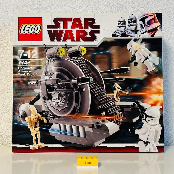 Sealed / Lego Star Wars / 7748 Corporate Alliance Tank, Kinderen en Baby's, Speelgoed | Duplo en Lego, Nieuw, Lego, Complete set
