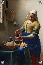 Tuinposter-Schuttingposter Melkmeisje Johannes Vermeer 50x75, Tuin en Terras, Verzenden, Nieuw, Info@GoodSmiling.com, Good Smiling Fotoprint