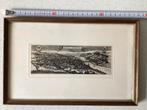 Kopergravure ets Herbipolis Wurtsburg, Antiek en Kunst, Ophalen
