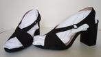 Zwarte sandalettes/feestelijke schoenen Maat 40 Hak 9 cm, H&M, Zwart, Nieuw, Sandalen of Muiltjes