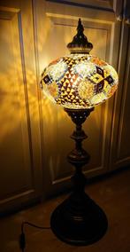 Oosterse Arabische Turkse Marokkaanse glasmozaiek vloerlamp, Huis en Inrichting, Lampen | Vloerlampen, Oosters Arabisch 1001nacht Boho Ibiza Marrakech Marokkaans Turks