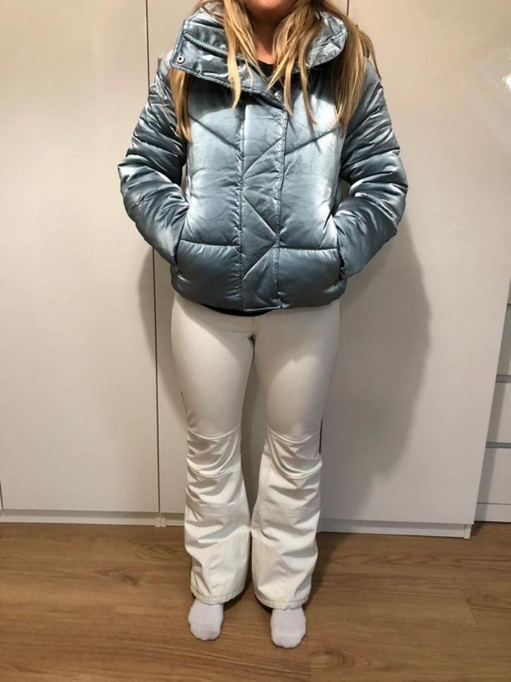 Peak Performance skibroek softshell wit high stretch maat M, Kleding | Dames, Wintersportkleding, Zo goed als nieuw, Broek, Maat 38/40 (M)