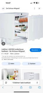 Liebherr Uik1550 Koelkast, Ophalen, Minder dan 85 cm, 60 cm of meer, 100 tot 150 liter
