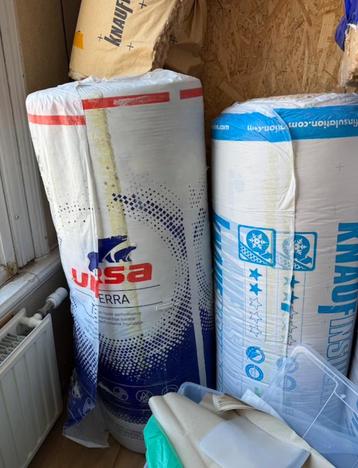 Partij Isolatie materiaal | Knauf / Ursa | diverse maten  beschikbaar voor biedingen