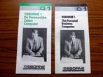 Osborne 1 computer - twee originele folders - in goede staat, Ophalen of Verzenden, Osborne