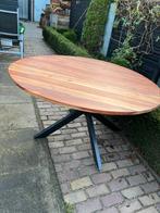 Ronden eettafel, Huis en Inrichting, Tafels | Eettafels, Ophalen, Zo goed als nieuw, Rond, 100 tot 150 cm