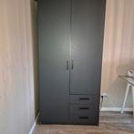 Kledingkast Sprint 2 deurs antraciet 200/98,550 cm, Huis en Inrichting, Ophalen, Gebruikt, 200 cm of meer, 50 tot 100 cm